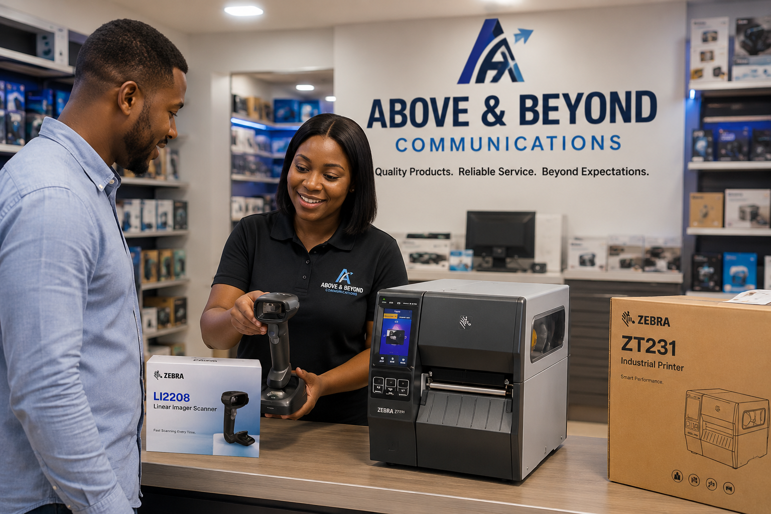 Above & Beyond Communications Storefront